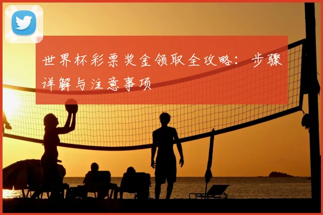 世界杯彩票奖金领取全攻略:步骤详解与注意事项