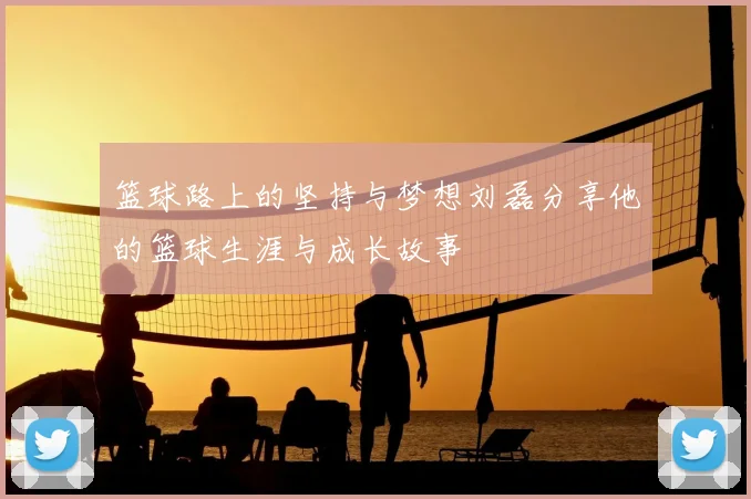 篮球路上的坚持与梦想刘磊分享他的篮球生涯与成长故事