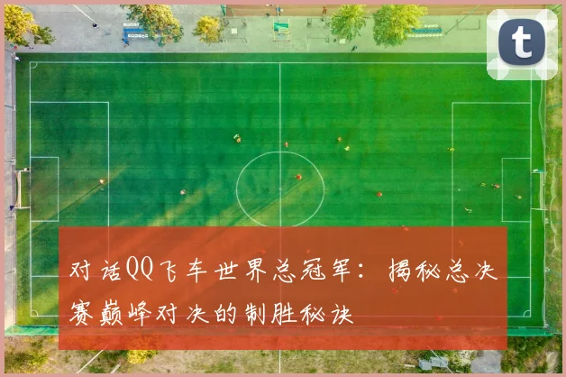 对话QQ飞车世界总冠军：揭秘总决赛巅峰对决的制胜秘诀