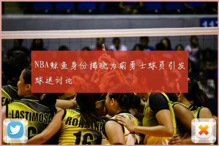 NBA鲸鱼身份揭晓为前勇士球员引发球迷讨论