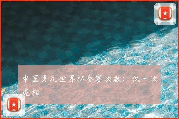中国男足世界杯参赛次数：仅一次亮相